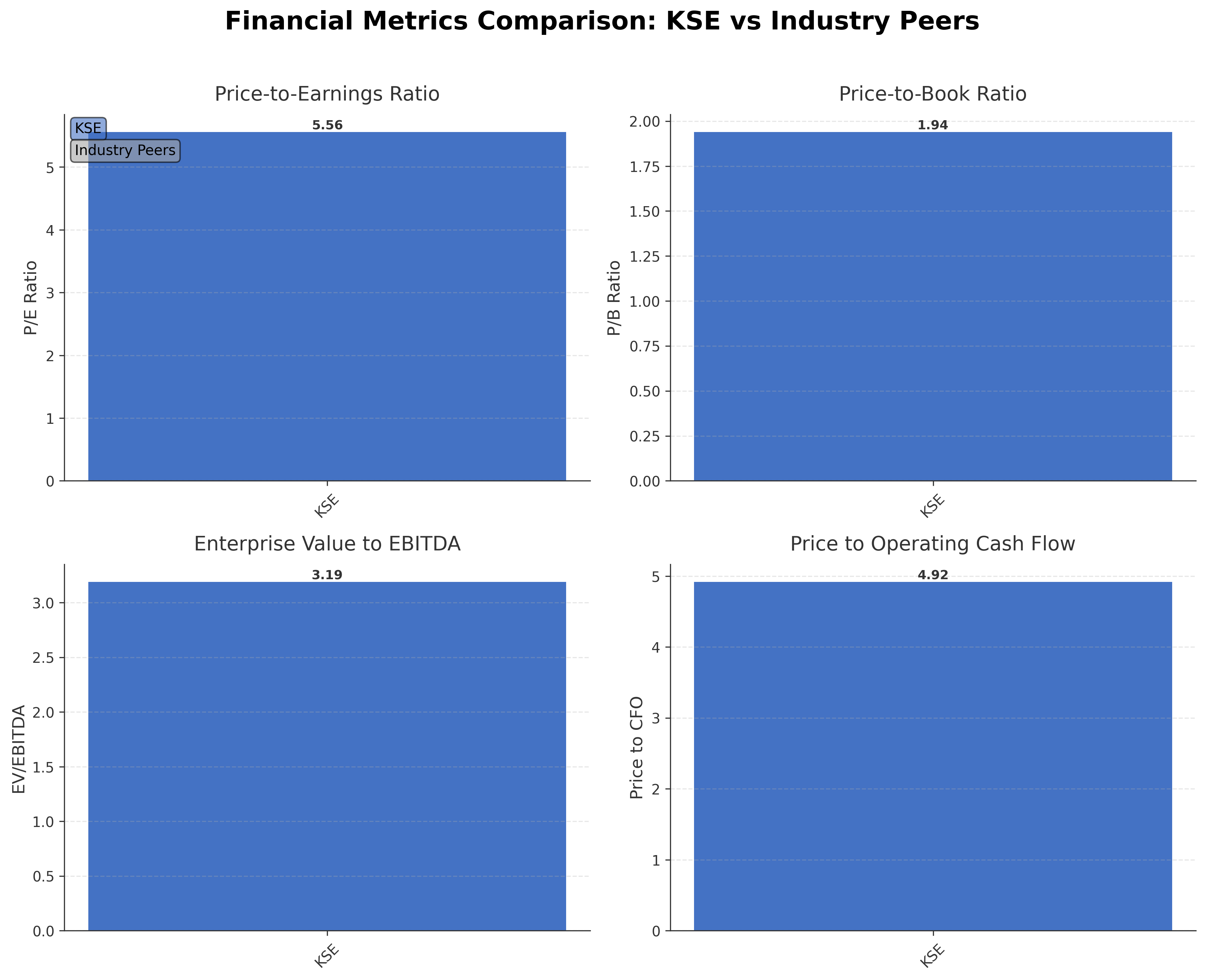 Financial Metrics Comparison with Peer